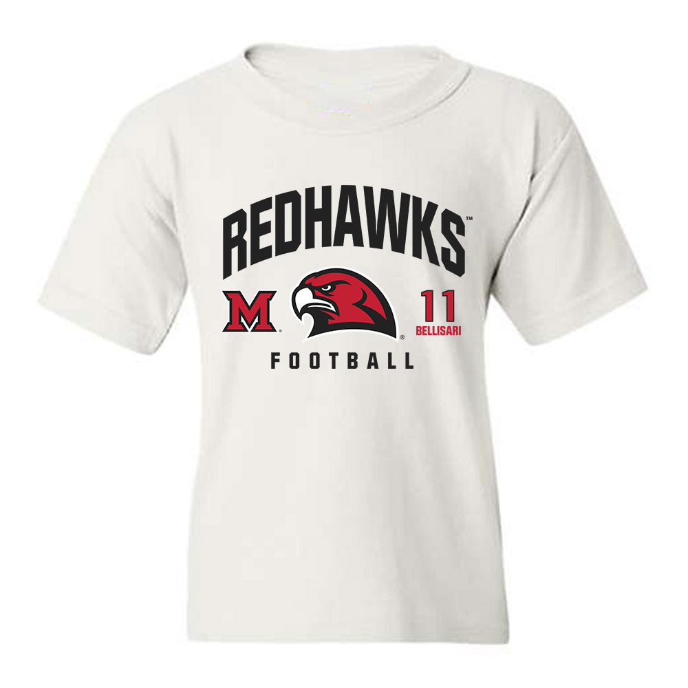 Miami of Ohio - NCAA Football : Drew Bellisari - Classic Fashion Shersey Youth T-Shirt-0