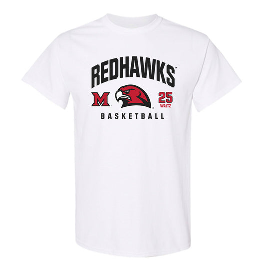 Miami of Ohio - NCAA Men's Basketball : Kyle Waltz - Classic Fashion Shersey T-Shirt-0