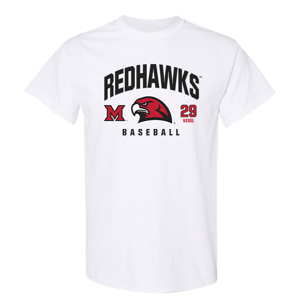 Miami of Ohio - NCAA Baseball : Kyle Kesel - Classic Fashion Shersey T-Shirt-0