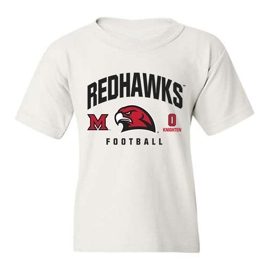 Miami of Ohio - NCAA Football : Amariyun Knighten - Classic Fashion Shersey Youth T-Shirt-0