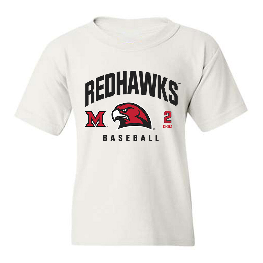 Miami of Ohio - NCAA Baseball : Diego Cruz - Classic Fashion Shersey Youth T-Shirt-0