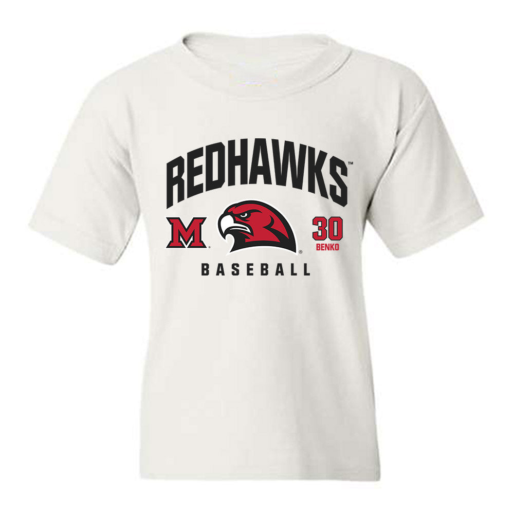 Miami of Ohio - Baseball Alumni : Troy Benko - Classic Fashion Shersey Youth T-Shirt-0