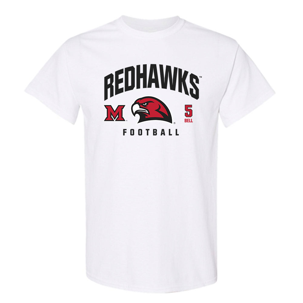 Miami of Ohio - NCAA Football : Devin Bell - Classic Fashion Shersey T-Shirt-0