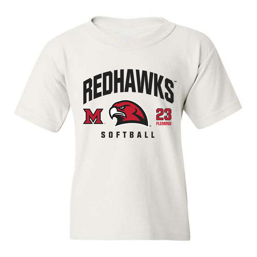 Miami of Ohio - NCAA Softball : Mia Fleming - Classic Fashion Shersey Youth T-Shirt-0