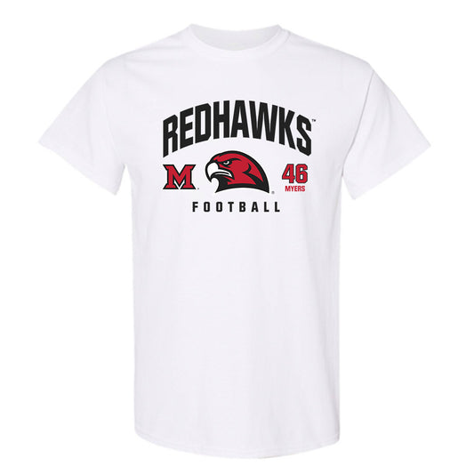 Miami of Ohio - NCAA Football : Luke Myers - Classic Fashion Shersey T-Shirt-0