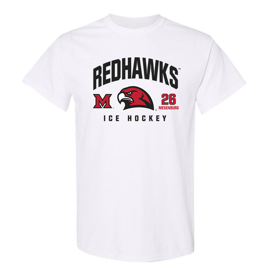 Miami of Ohio - NCAA Men's Ice Hockey : Blake Mesenburg - Classic Fashion Shersey T-Shirt-0