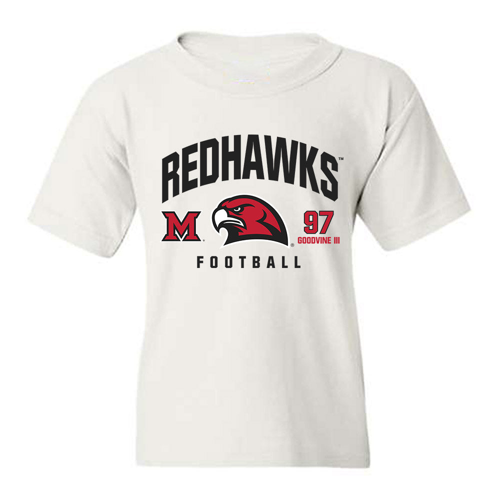 Miami of Ohio - NCAA Football : William Goodvine III - Classic Fashion Shersey Youth T-Shirt-0