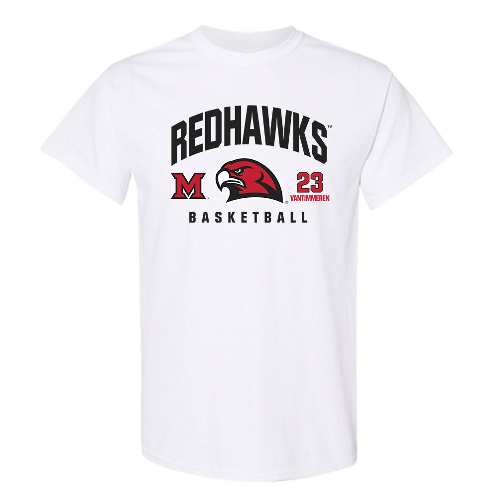 Miami of Ohio - NCAA Women's Basketball : Emily Vantimmeren - Classic Fashion Shersey T-Shirt-0