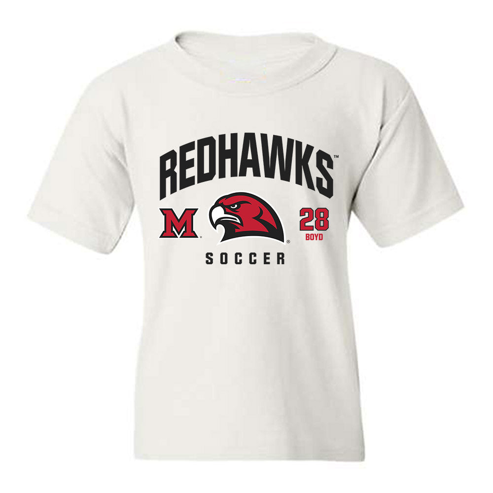 Miami of Ohio - NCAA Women's Soccer : Ava Boyd - Classic Fashion Shersey Youth T-Shirt-0