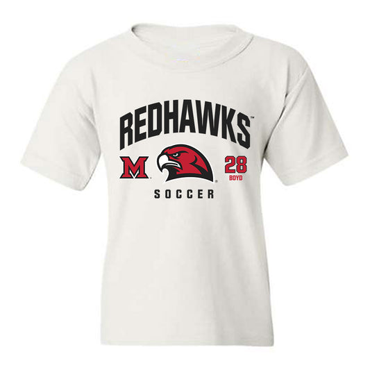 Miami of Ohio - NCAA Women's Soccer : Ava Boyd - Classic Fashion Shersey Youth T-Shirt-0