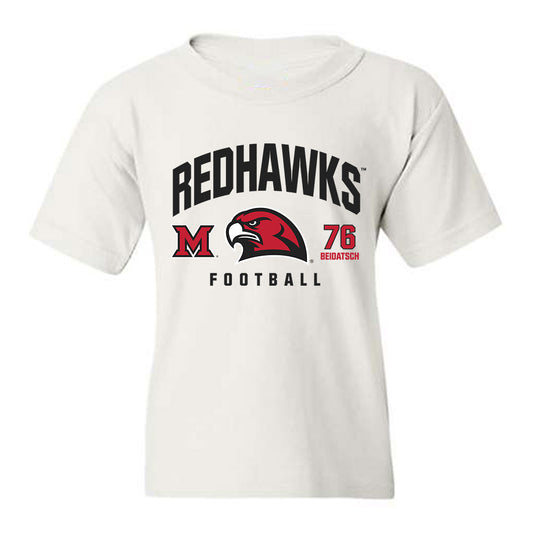 Miami of Ohio - NCAA Football : Brian Beidatsch - Classic Fashion Shersey Youth T-Shirt-0
