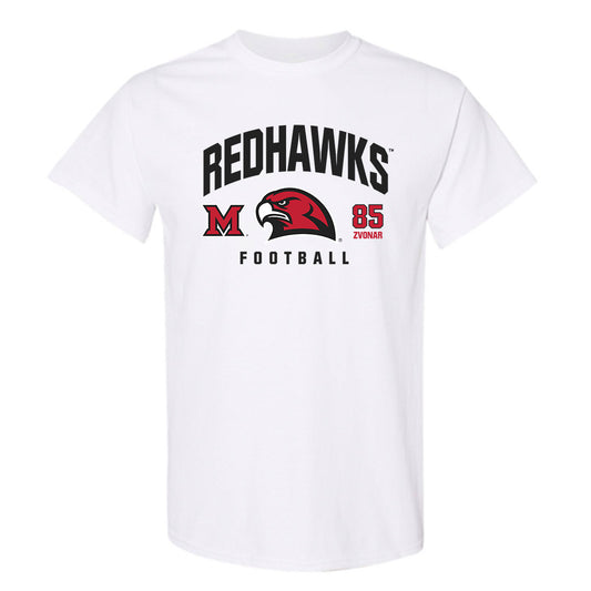 Miami of Ohio - NCAA Football : Trey Zvonar - Classic Fashion Shersey T-Shirt-0