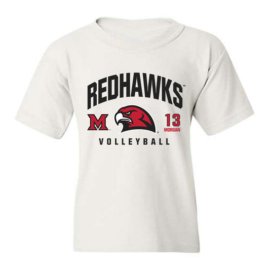 Miami of Ohio - Women's Volleyball Alumni : Emily Morgan - Classic Fashion Shersey Youth T-Shirt-0