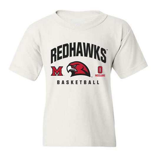 Miami of Ohio - NCAA Women's Basketball : Jaya McClure - Classic Fashion Shersey Youth T-Shirt-0