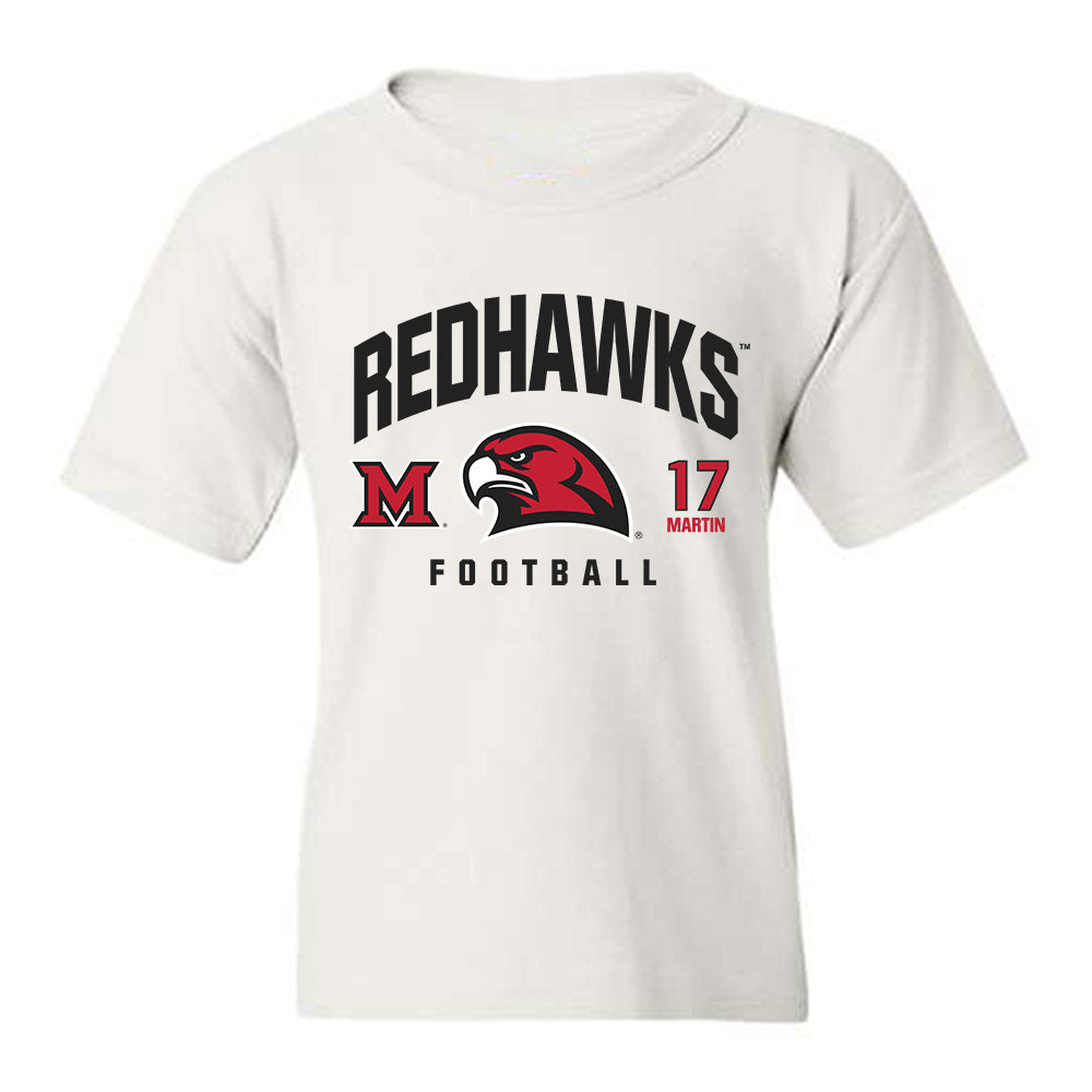 Miami of Ohio - NCAA Football : Kaleb Martin - Classic Fashion Shersey Youth T-Shirt-0