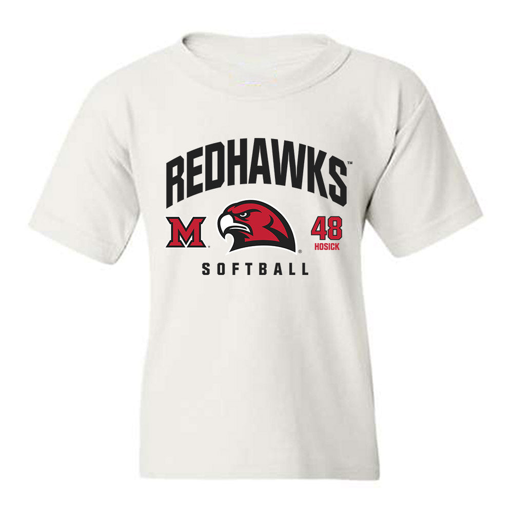 Miami of Ohio - NCAA Softball : Presley Hosick - Classic Fashion Shersey Youth T-Shirt-0