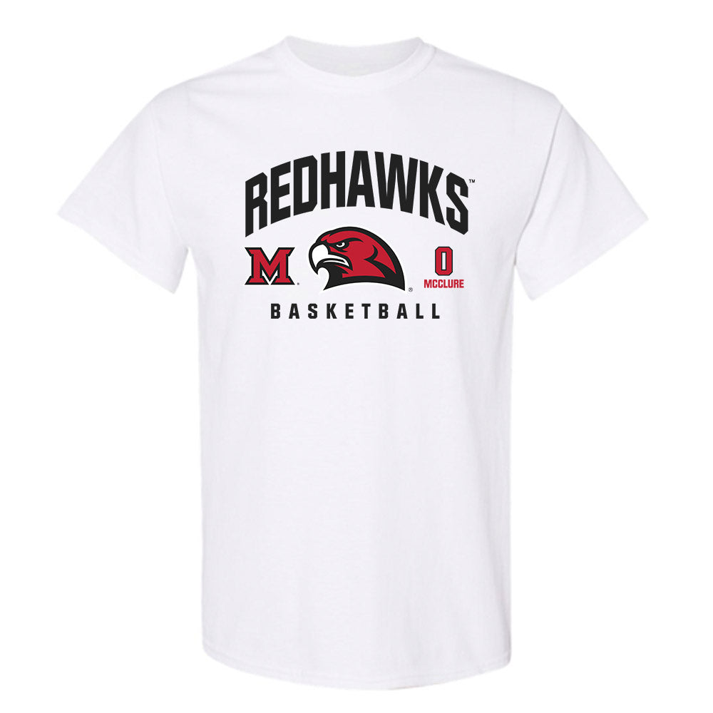 Miami of Ohio - NCAA Women's Basketball : Jaya McClure - Classic Fashion Shersey T-Shirt-0