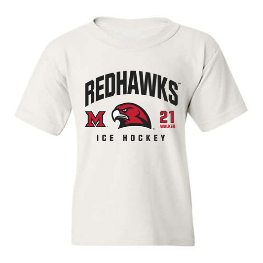 Miami of Ohio - NCAA Men's Ice Hockey : Bradley Walker - Classic Fashion Shersey Youth T-Shirt-0