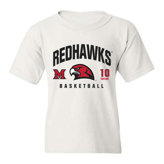 Miami of Ohio - NCAA Women's Basketball : Macie Taylor - Classic Fashion Shersey Youth T-Shirt-0