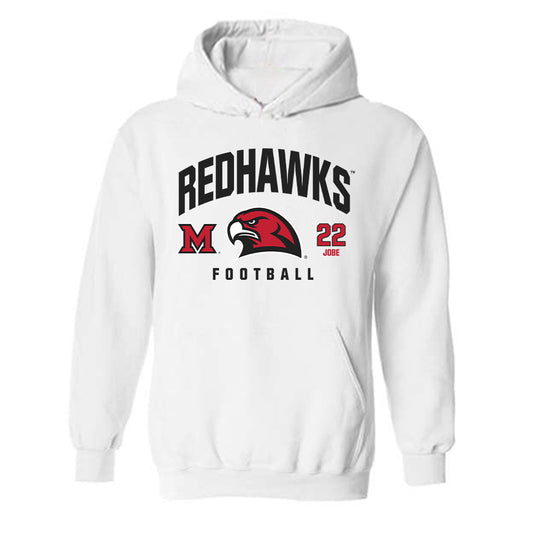 Miami of Ohio - NCAA Football : Bai Jobe - Classic Fashion Shersey Hooded Sweatshirt-0