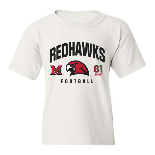 Miami of Ohio - NCAA Football : Andrew Lowry - Classic Fashion Shersey Youth T-Shirt-0