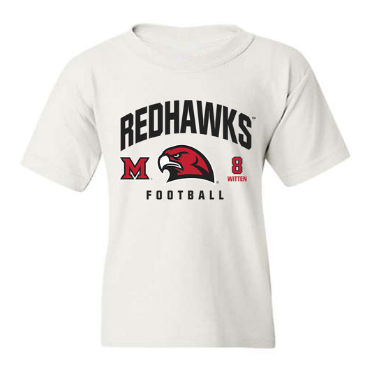 Miami of Ohio - NCAA Football : Damarion Witten - Classic Fashion Shersey Youth T-Shirt-0