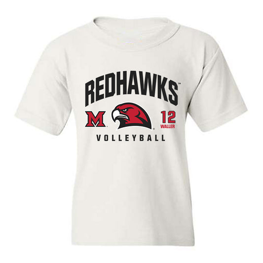 Miami of Ohio - NCAA Women's Volleyball : Sydney Waller - Classic Fashion Shersey Youth T-Shirt-0