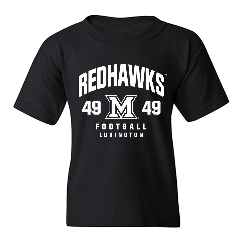 Miami of Ohio - NCAA Football : Anthony Ludington - Fashion Shersey Youth T-Shirt-0