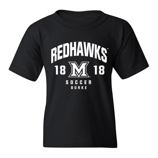 Miami of Ohio - NCAA Women's Soccer : Maddie Burke - Fashion Shersey Youth T-Shirt-0