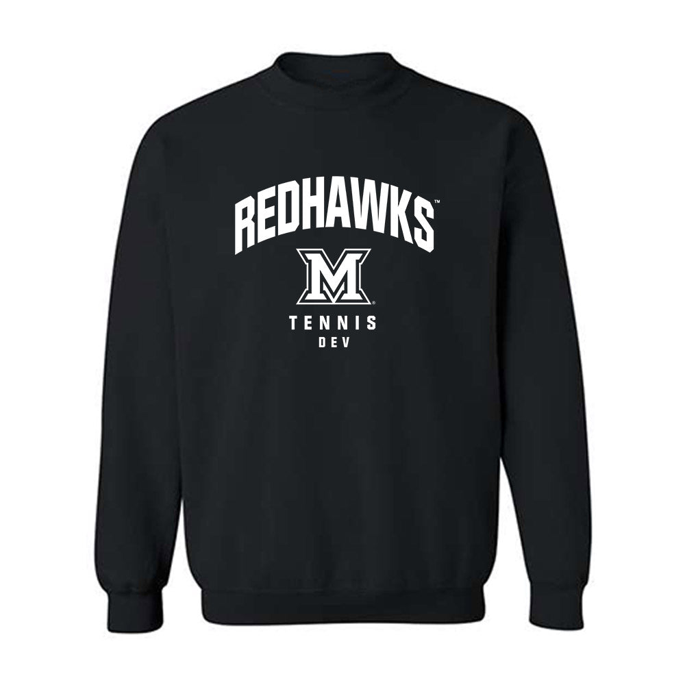 Miami of Ohio - NCAA Women's Tennis : Sarah Dev - Fashion Shersey Crewneck Sweatshirt-0