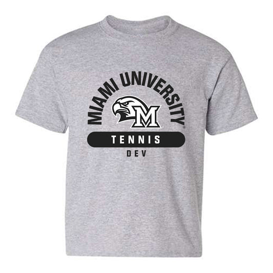 Miami of Ohio - NCAA Women's Tennis : Sarah Dev - Classic Fashion Shersey Youth T-Shirt-0