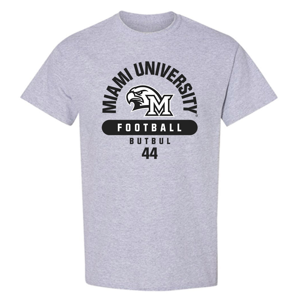 Miami of Ohio - NCAA Football : Noam Butbul - Classic Fashion Shersey T-Shirt-0