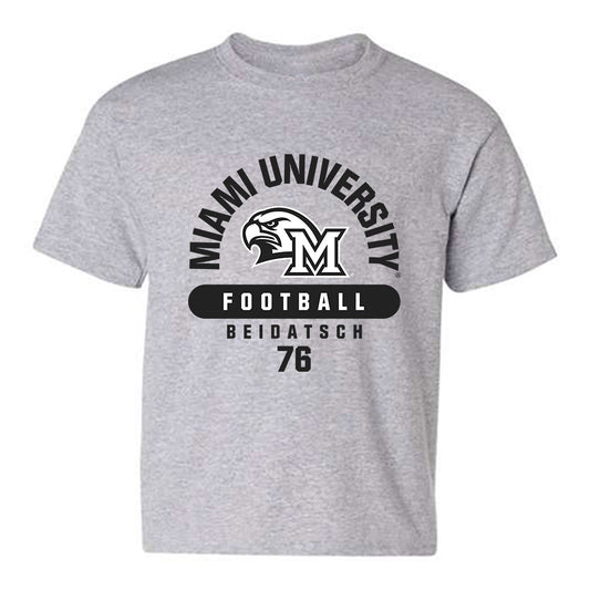 Miami of Ohio - NCAA Football : Brian Beidatsch - Classic Fashion Shersey Youth T-Shirt-0