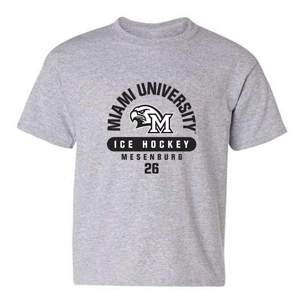 Miami of Ohio - Men's Ice Hockey Alumni : Blake Mesenburg - Classic Fashion Shersey Youth T-Shirt-0