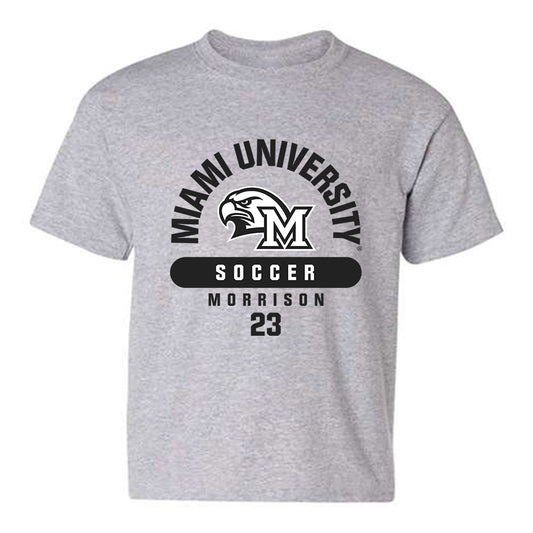 Miami of Ohio - NCAA Women's Soccer : Kailyn Morrison - Classic Fashion Shersey Youth T-Shirt-0