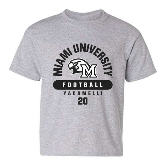 Miami of Ohio - NCAA Football : Cade Yacamelli - Classic Fashion Shersey Youth T-Shirt-0
