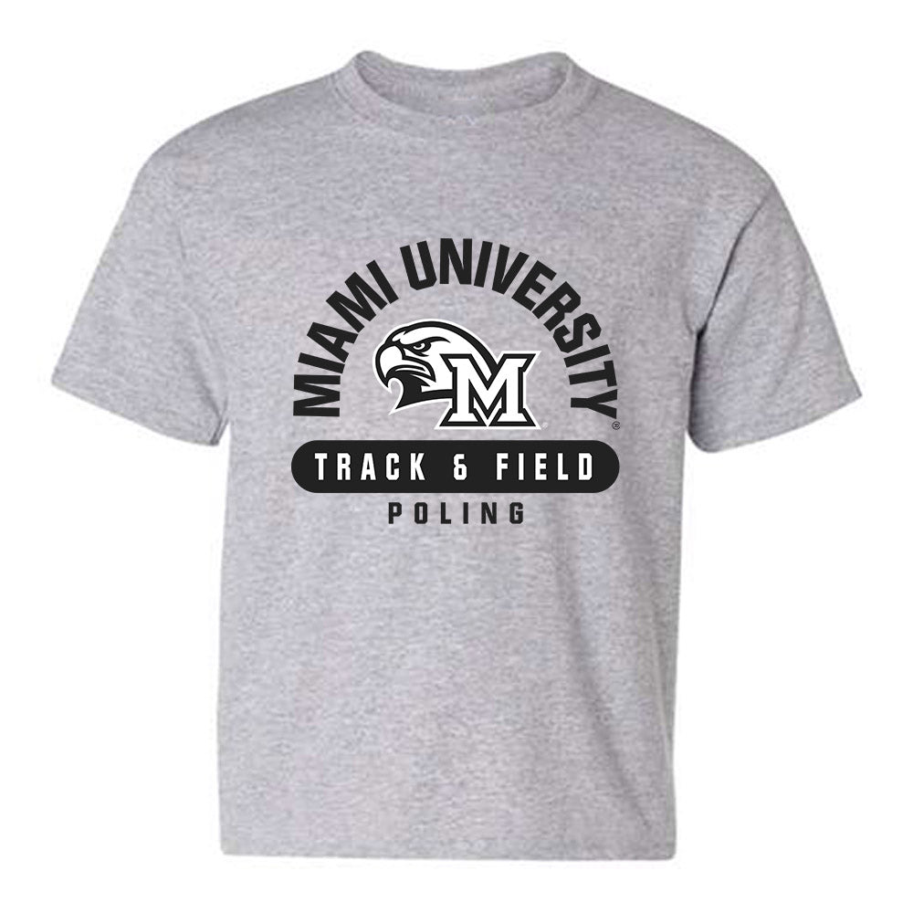 Miami of Ohio - NCAA Women's Track & Field : Elizabeth Poling - Classic Fashion Shersey Youth T-Shirt-0