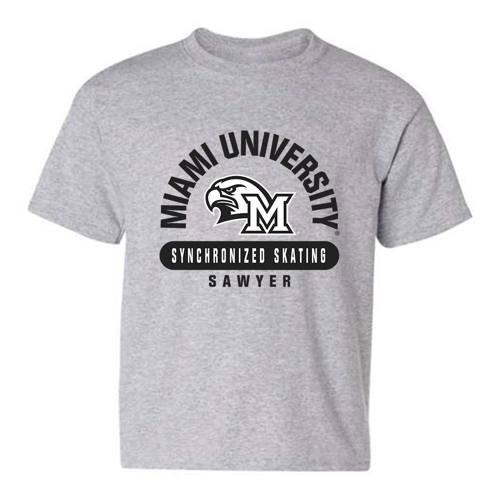Miami of Ohio - Synchronized Skating : Paige Sawyer - Youth T-Shirt Classic Fashion Shersey