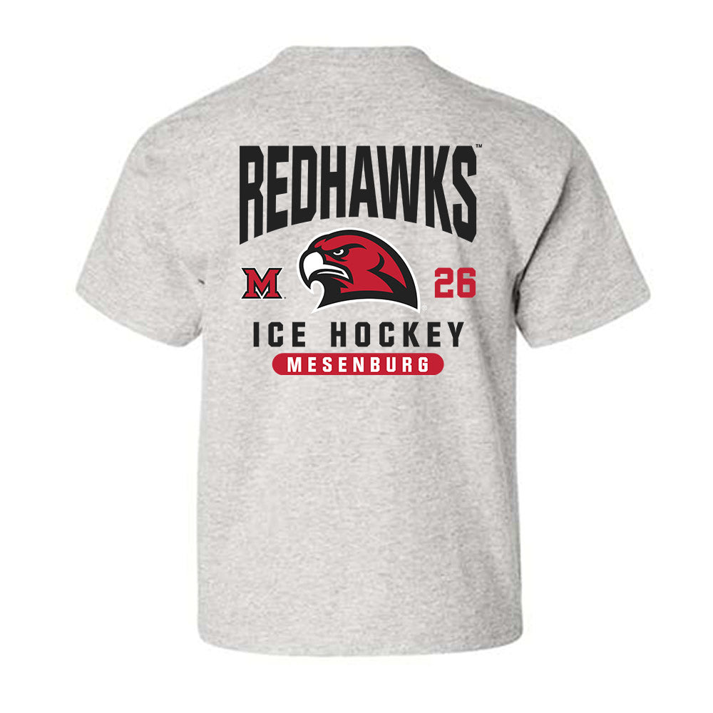Miami of Ohio - Men's Ice Hockey Alumni : Blake Mesenburg - Classic Fashion Shersey Youth T-Shirt-1