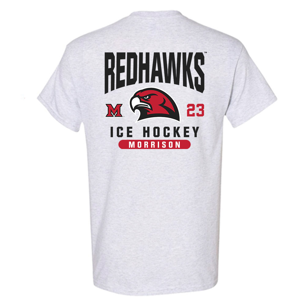 Miami of Ohio - Men's Ice Hockey Alumni : Brayden Morrison - Classic Fashion Shersey T-Shirt-0