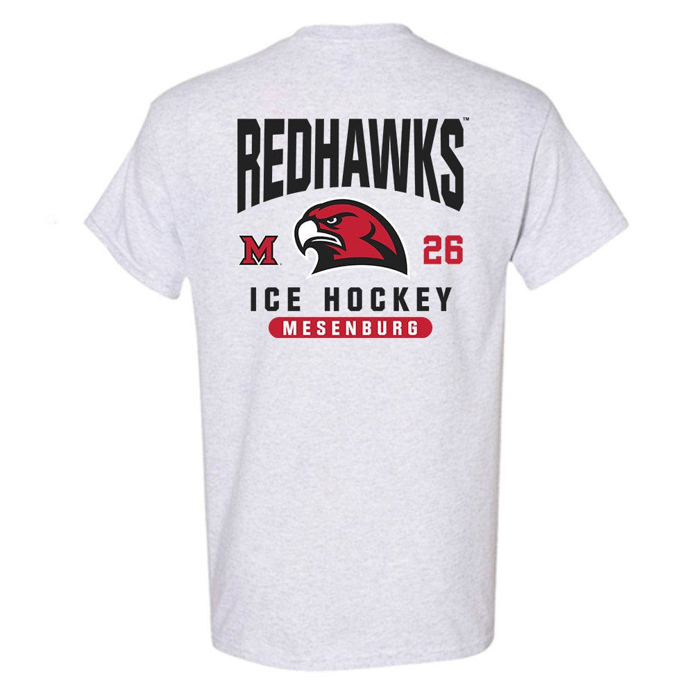 Miami of Ohio - Men's Ice Hockey Alumni : Blake Mesenburg - Classic Fashion Shersey T-Shirt-0