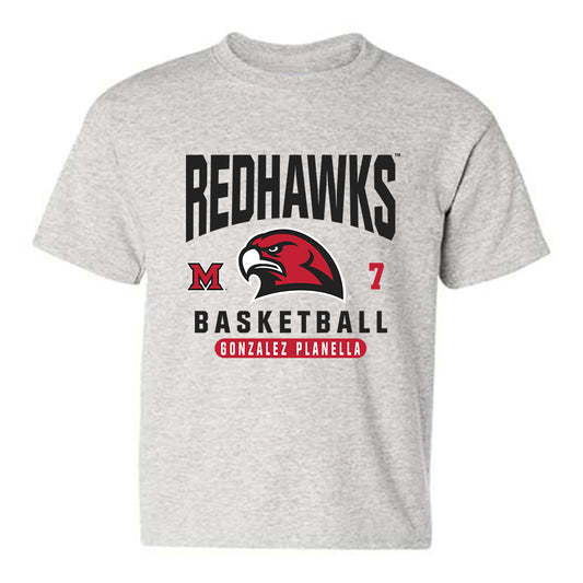Miami of Ohio - NCAA Women's Basketball : Clara Gonzalez Planella - Classic Fashion Shersey Youth T-Shirt-0
