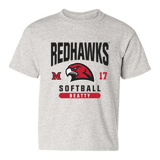Miami of Ohio - NCAA Softball : Campbell Beatty - Classic Fashion Shersey Youth T-Shirt-0