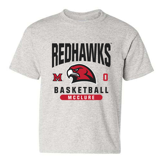Miami of Ohio - NCAA Women's Basketball : Jaya McClure - Classic Fashion Shersey Youth T-Shirt-0