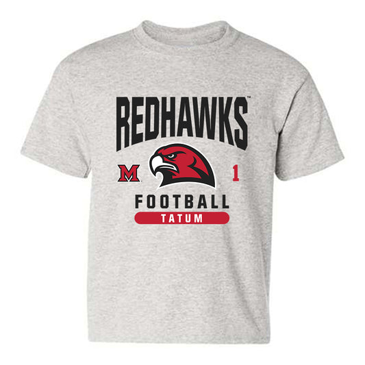 Miami of Ohio - NCAA Football : Dillon Tatum - Classic Fashion Shersey Youth T-Shirt-0