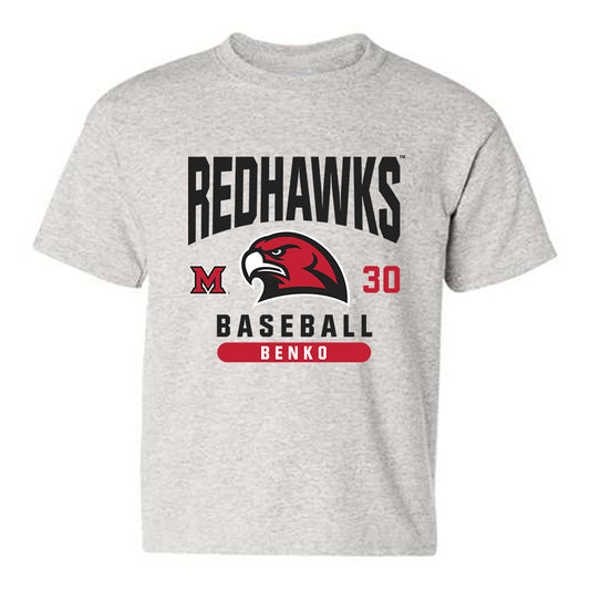 Miami of Ohio - NCAA Baseball : Troy Benko - Classic Fashion Shersey Youth T-Shirt-0