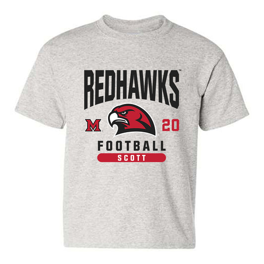 Miami of Ohio - NCAA Football : Zhaiylen Scott - Classic Fashion Shersey Youth T-Shirt-0