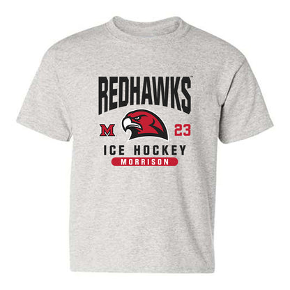 Miami of Ohio - Men's Ice Hockey Alumni : Brayden Morrison - Classic Fashion Shersey Youth T-Shirt-0
