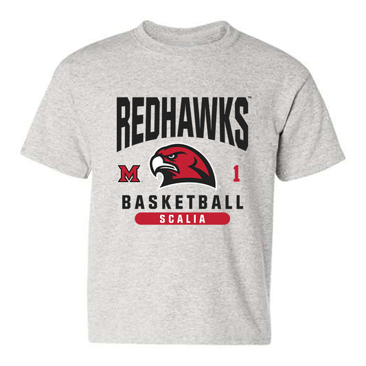 Miami of Ohio - NCAA Women's Basketball : Amber Scalia - Classic Fashion Shersey Youth T-Shirt-0