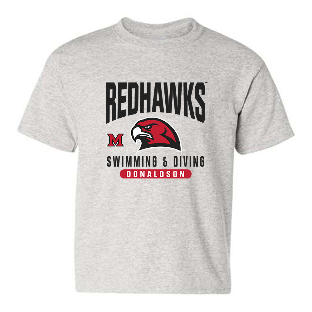 Miami of Ohio - Men's Swimming & Diving Alumni : Kevin Donaldson - Classic Fashion Shersey Youth T-Shirt-0